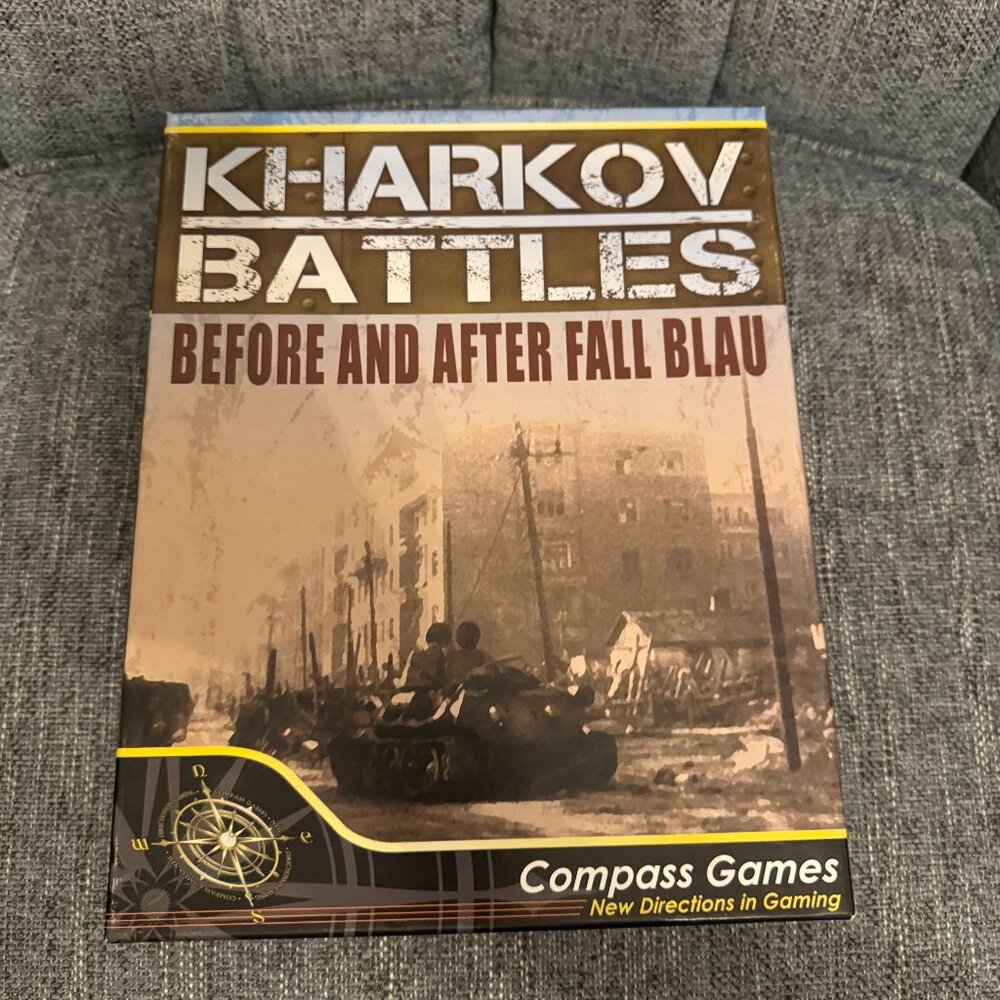 Kharkov Battles: Before & After Fall Blau (open, punched) Compass Games